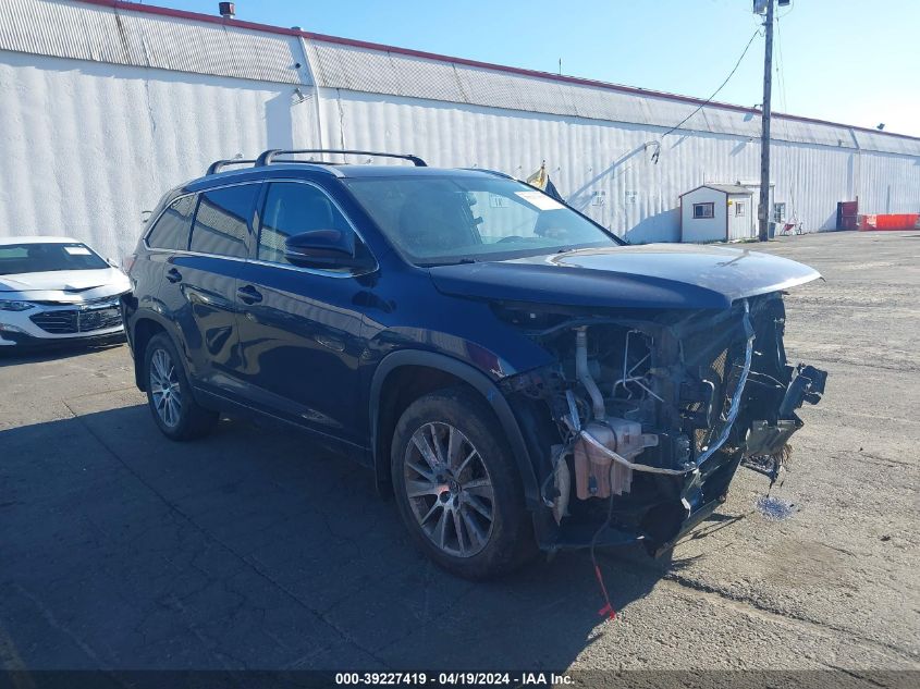 2016 TOYOTA HIGHLANDER XLE V6