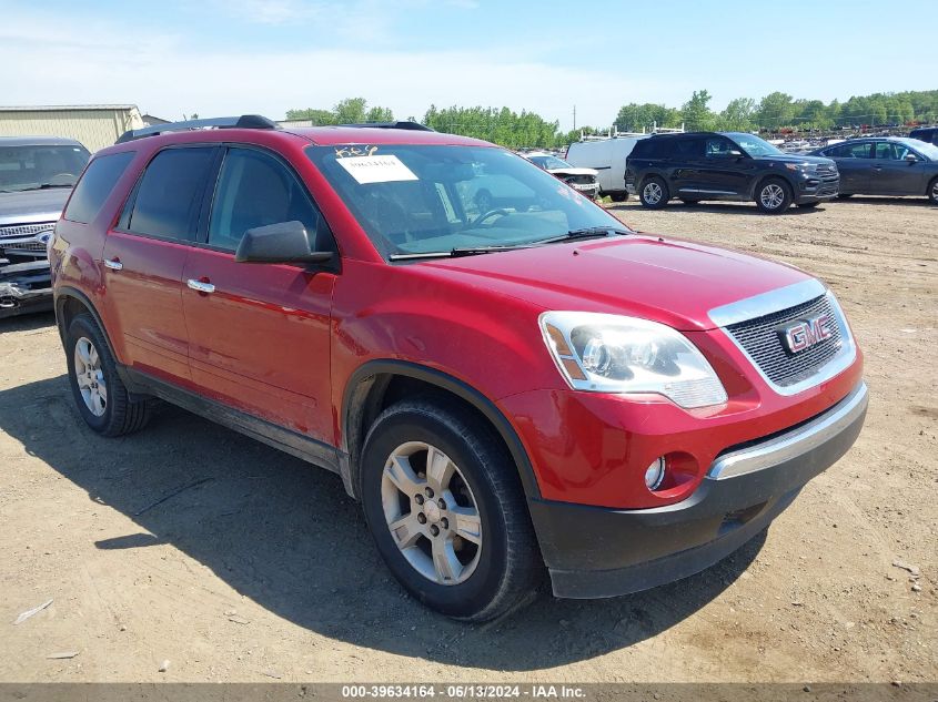 2012 GMC ACADIA SLE