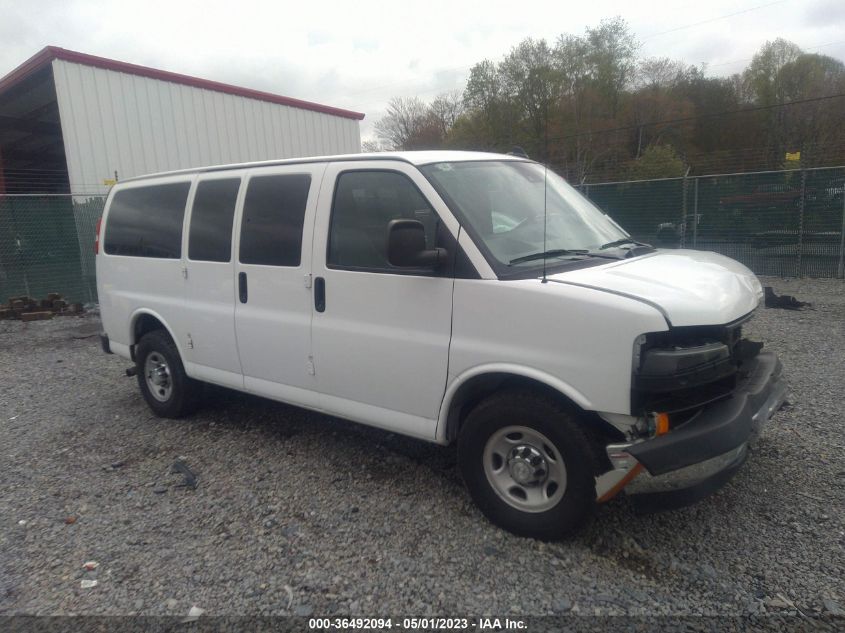 2020 CHEVROLET EXPRESS PASSENGER RWD 2500 REGULAR WHEELBASE LT