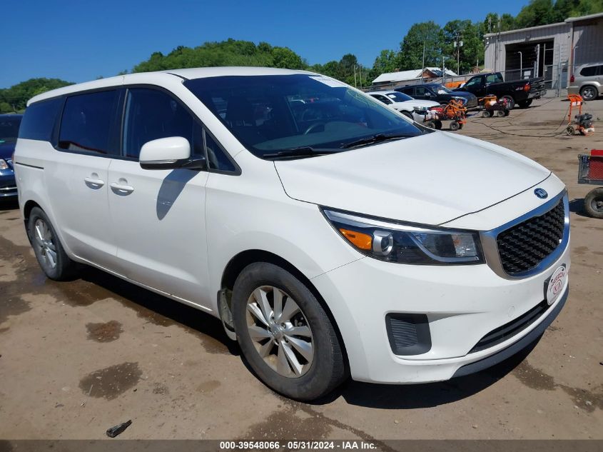 2016 KIA SEDONA L