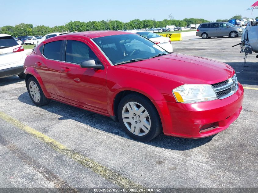 2013 DODGE AVENGER SE