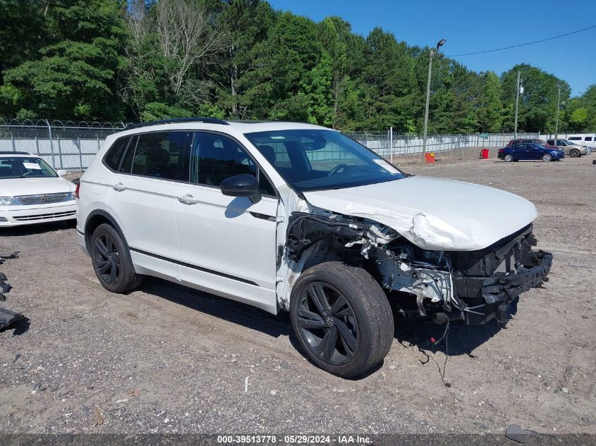 2023 VOLKSWAGEN TIGUAN 2.0T SE R-LINE BLACK