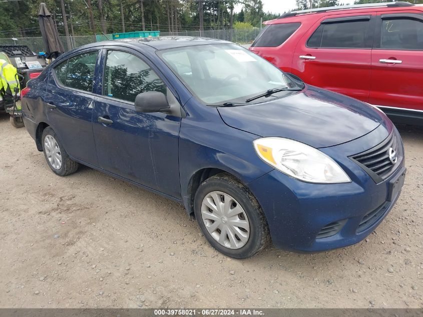 2012 NISSAN VERSA 1.6 S