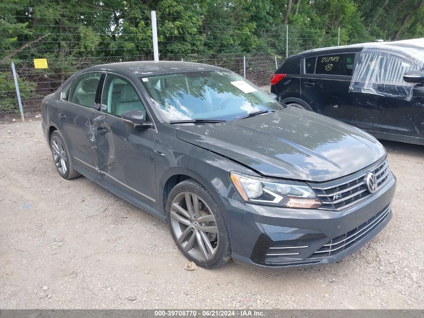 2017 VOLKSWAGEN PASSAT 1.8T R-LINE