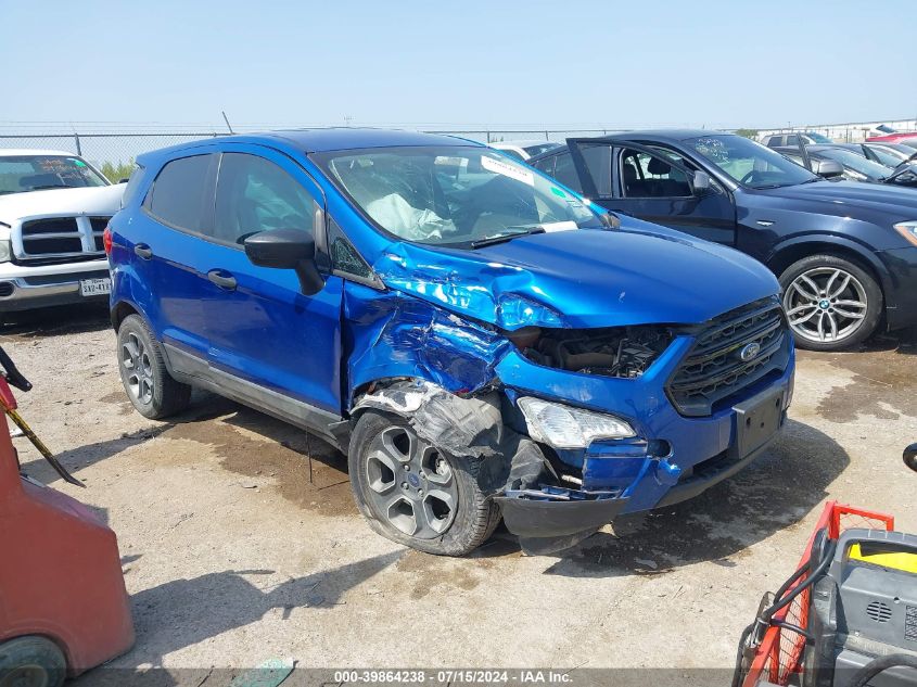 2020 FORD ECOSPORT S