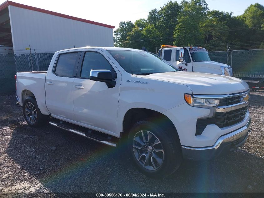 2022 CHEVROLET SILVERADO 1500 4WD  STANDARD BED LT