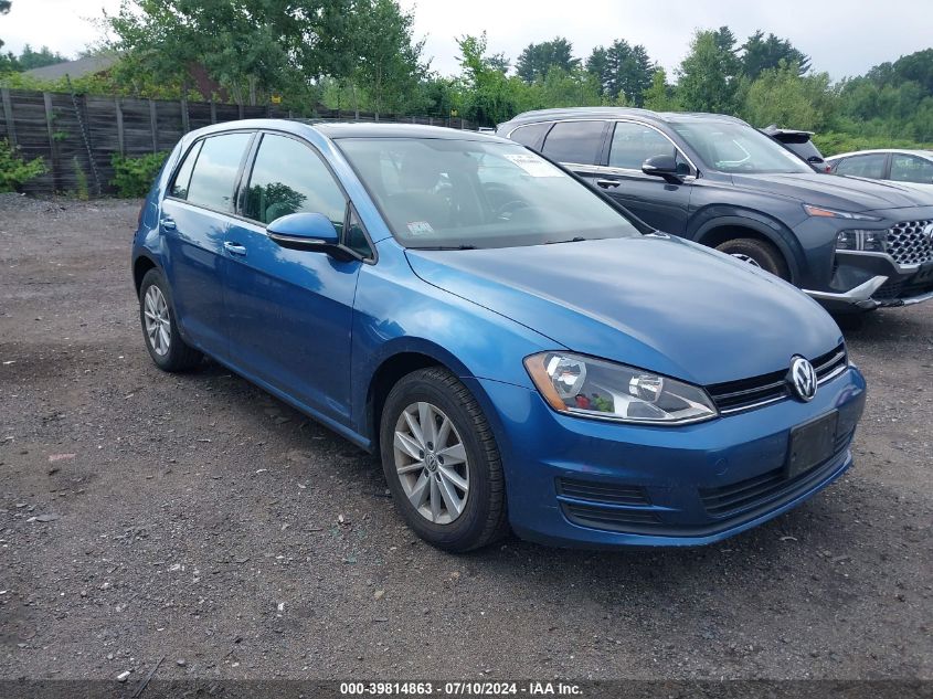 2016 VOLKSWAGEN GOLF S/SE/SEL