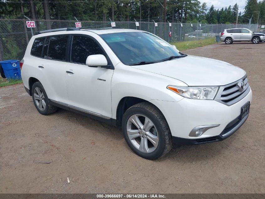 2012 TOYOTA HIGHLANDER LIMITED V6