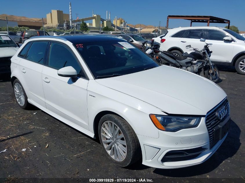 2016 AUDI A3 E-TRON 1.4T PREMIUM