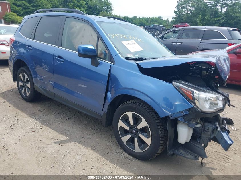 2018 SUBARU FORESTER 2.5I LIMITED