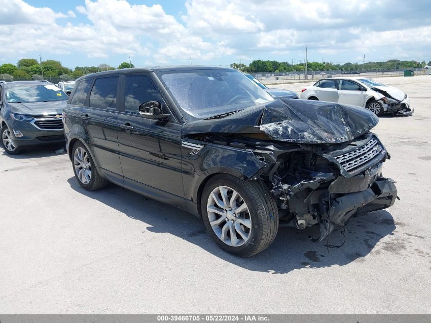 2017 LAND ROVER RANGE ROVER SPORT 3.0L V6 SUPERCHARGED HSE