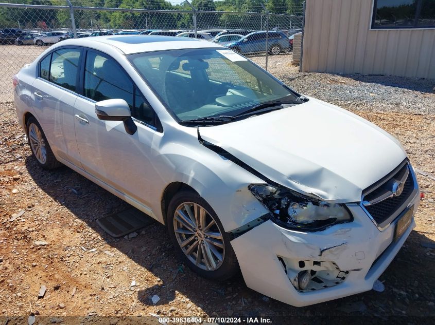 2015 SUBARU IMPREZA SPORT LIMITED