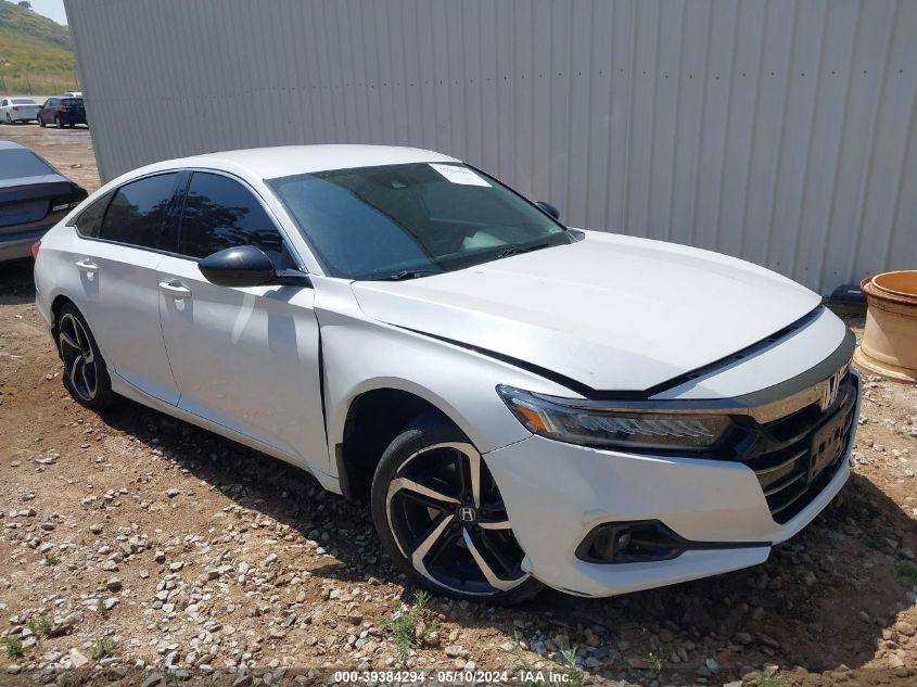 2021 HONDA ACCORD SPORT SPECIAL EDITION