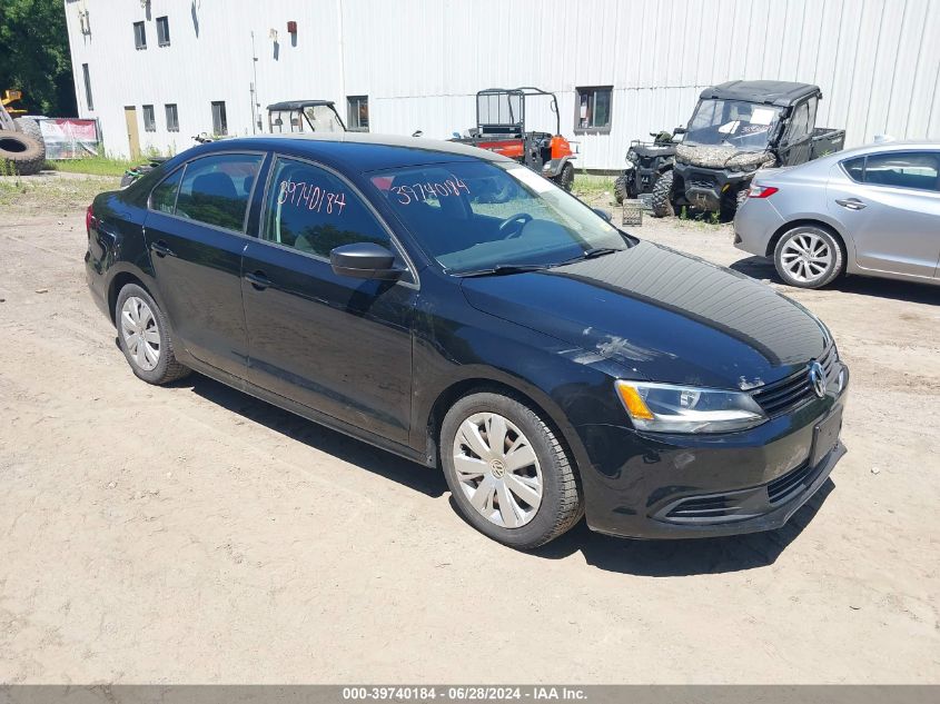 2012 VOLKSWAGEN JETTA 2.0L S