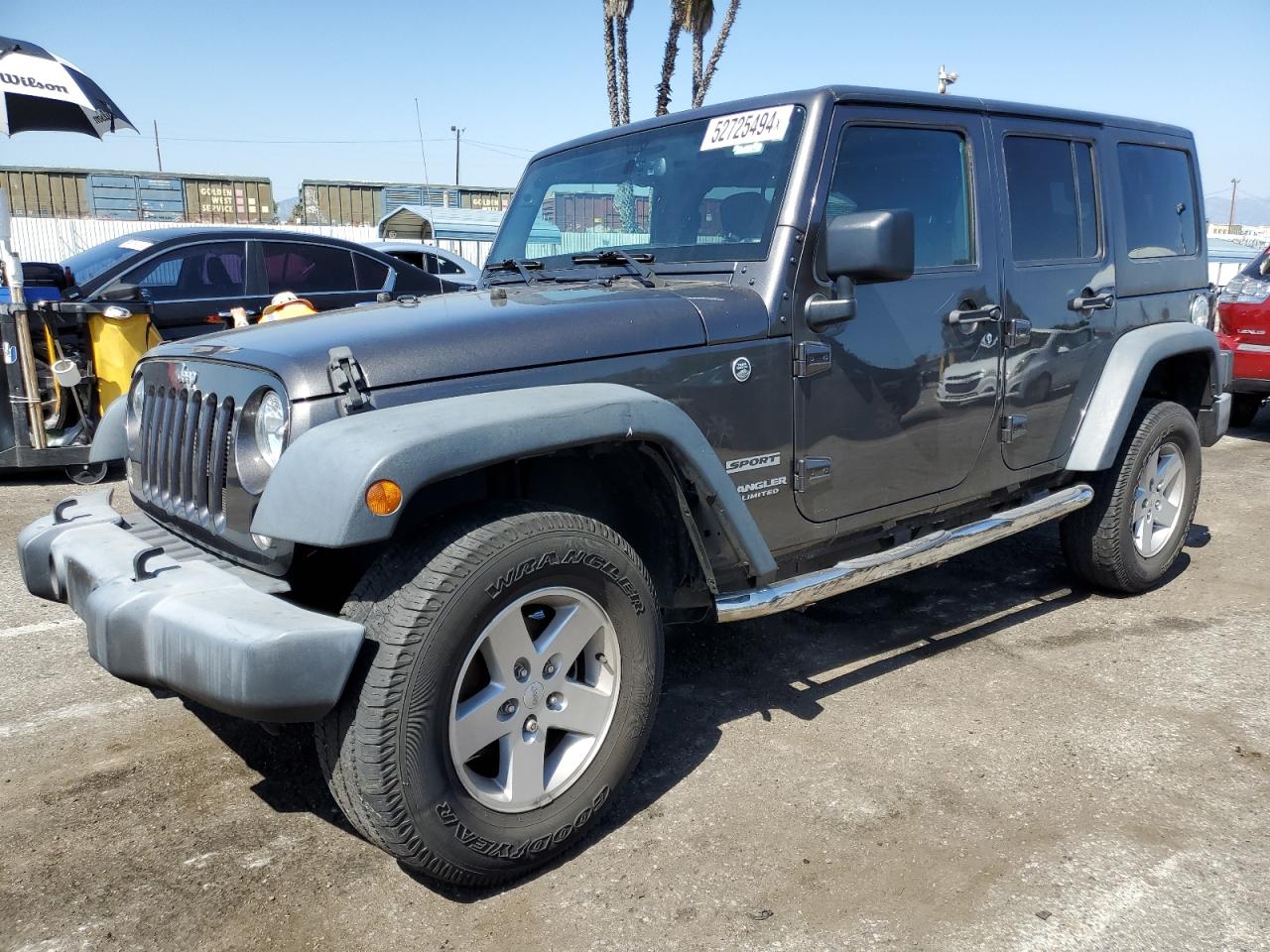 2017 JEEP WRANGLER UNLIMITED SPORT