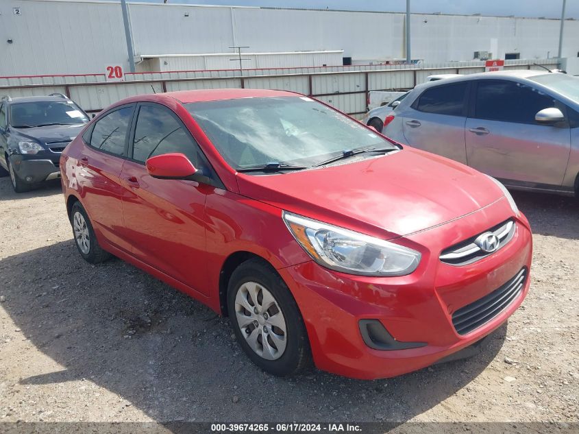 2016 HYUNDAI ACCENT SE