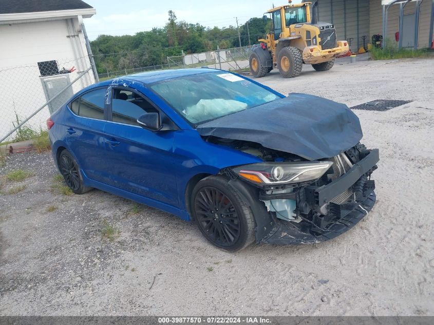 2018 HYUNDAI ELANTRA SPORT