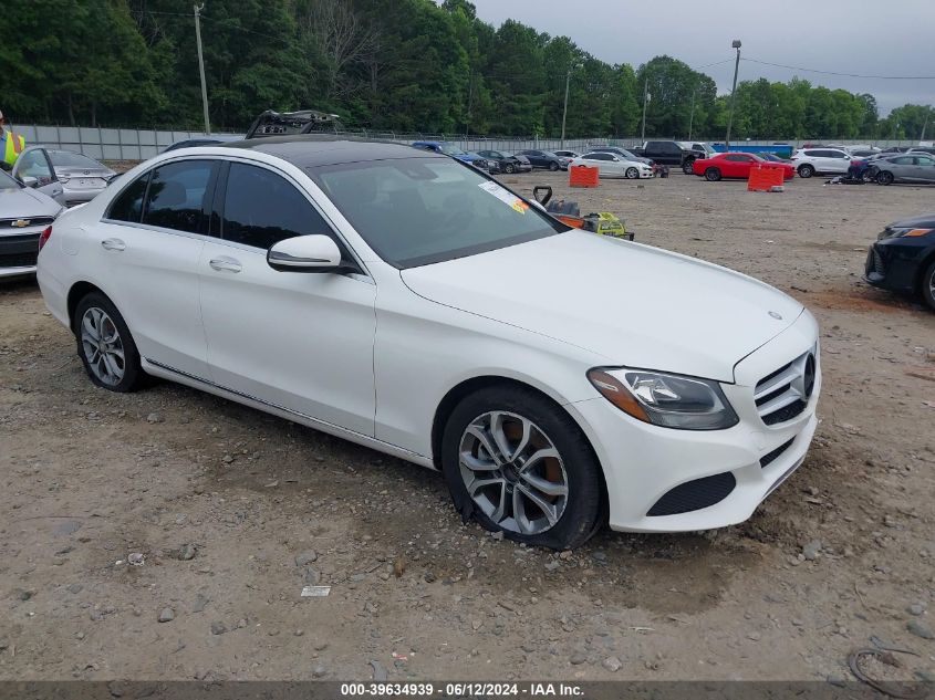 2016 MERCEDES-BENZ C 300 4MATIC/LUXURY 4MATIC/SPORT 4MATIC