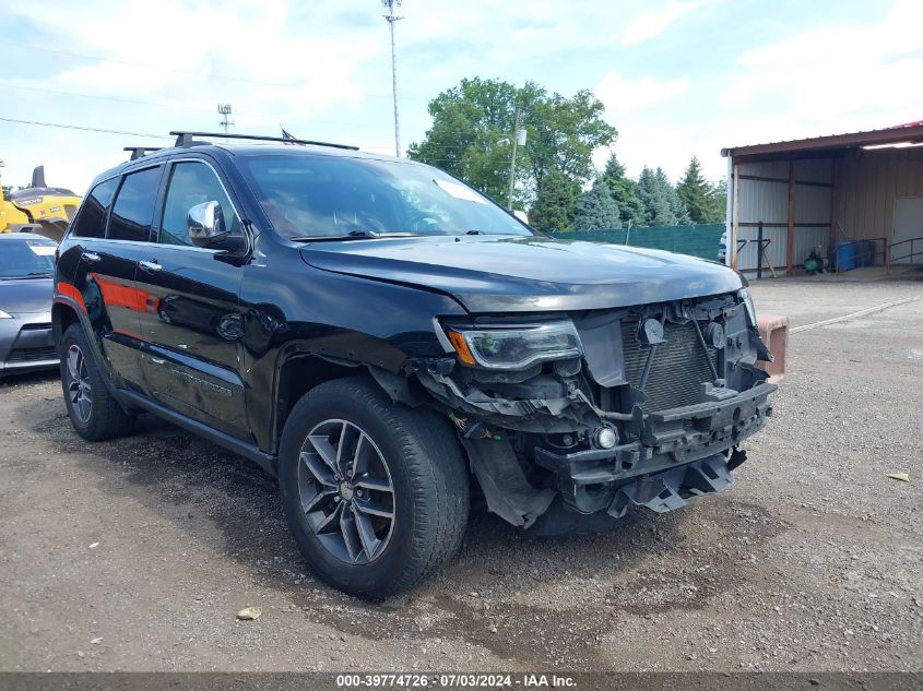 2017 JEEP GRAND CHEROKEE LIMITED 4X2