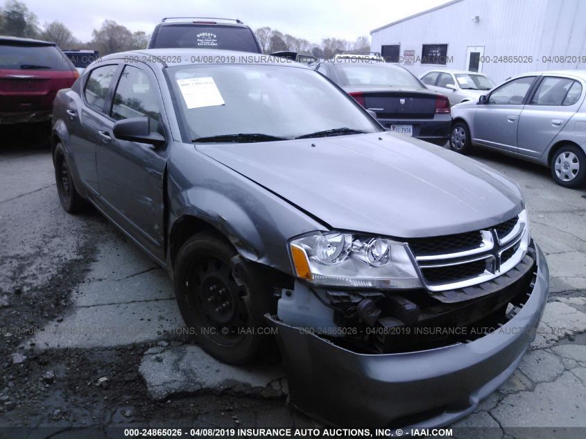 2012 DODGE AVENGER SE