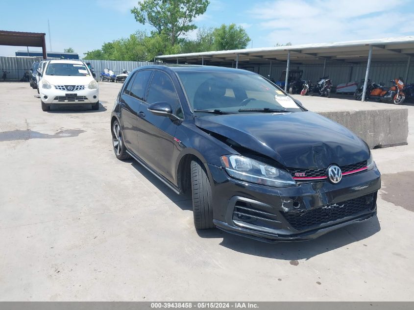 2020 VOLKSWAGEN GOLF GTI 2.0T AUTOBAHN/2.0T S/2.0T SE