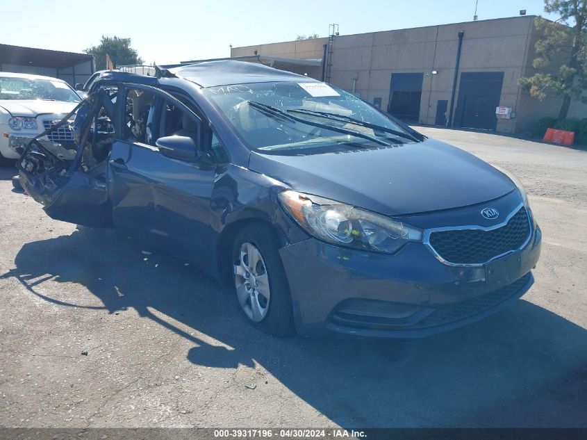 2016 KIA FORTE LX