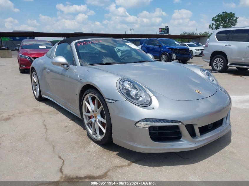 2015 PORSCHE 911 TARGA 4S