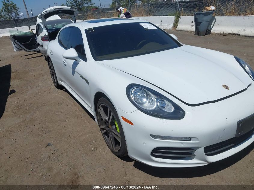 2016 PORSCHE PANAMERA E-HYBRID S