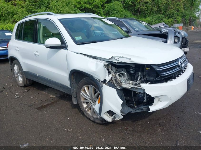 2014 VOLKSWAGEN TIGUAN S/SE/SEL/R-LINE