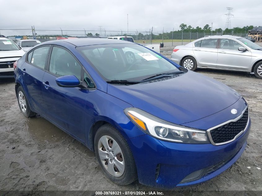 2018 KIA FORTE LX