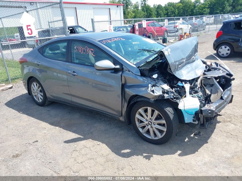 2016 HYUNDAI ELANTRA SE