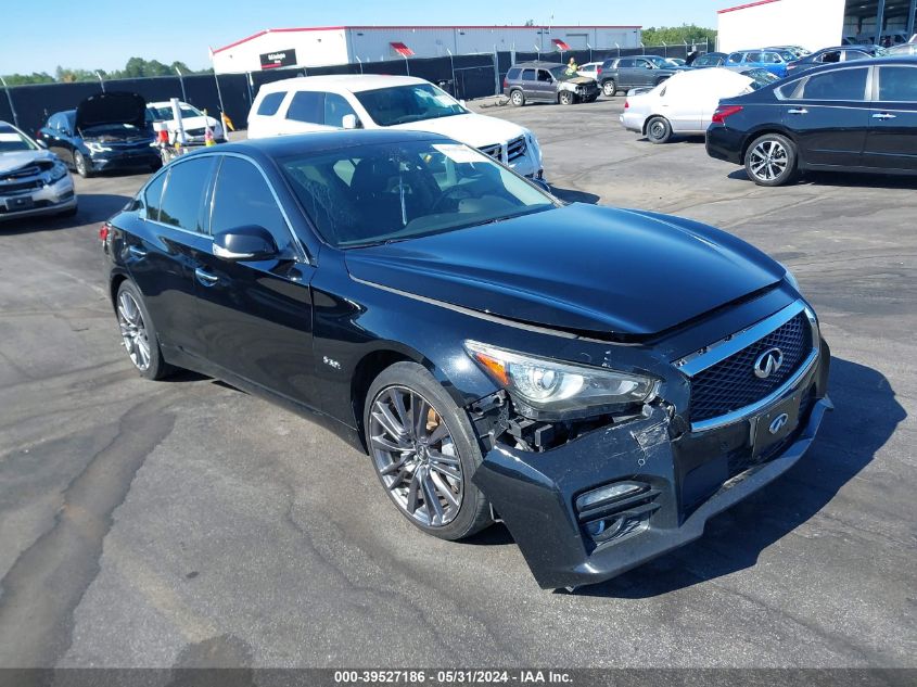 2016 INFINITI Q50 3.0T RED SPORT 400