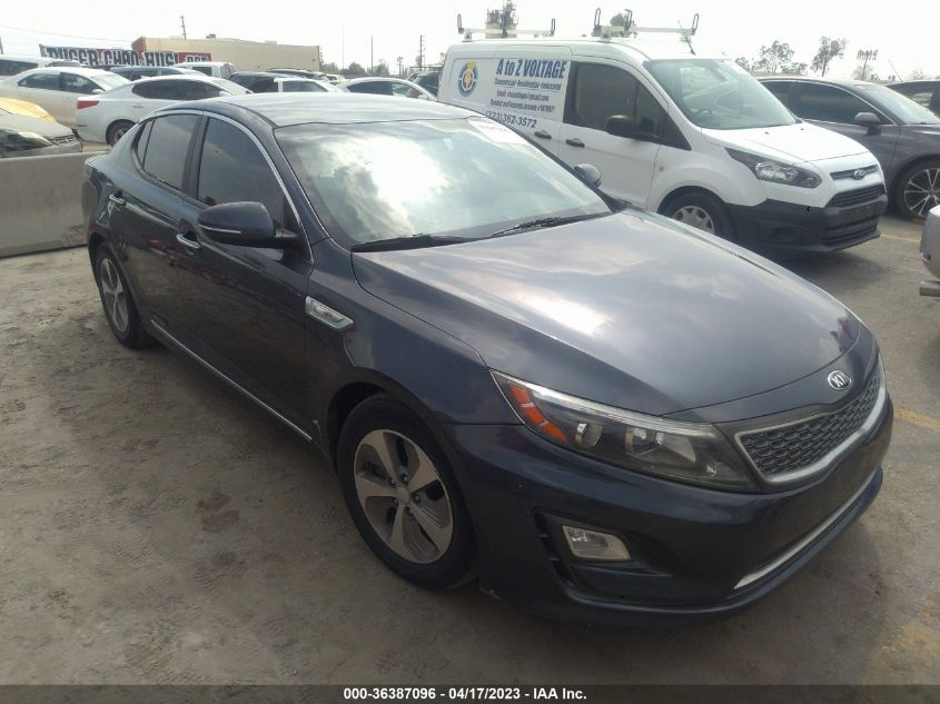 2015 KIA OPTIMA HYBRID