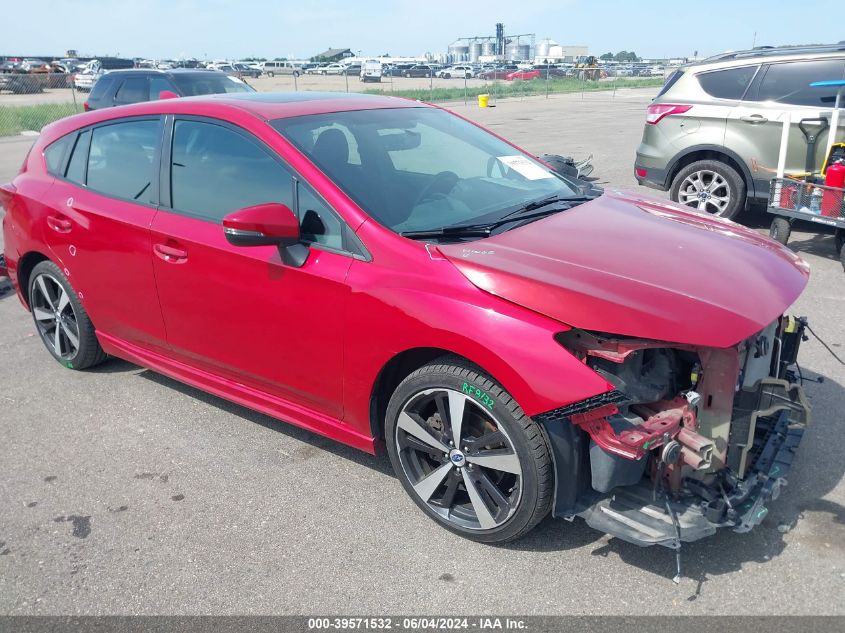 2017 SUBARU IMPREZA SPORT