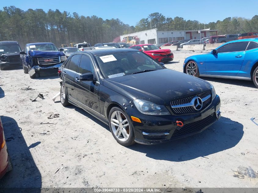 2013 MERCEDES-BENZ C 300 LUXURY 4MATIC/SPORT 4MATIC