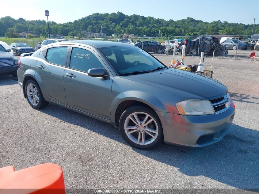 2012 DODGE AVENGER SXT