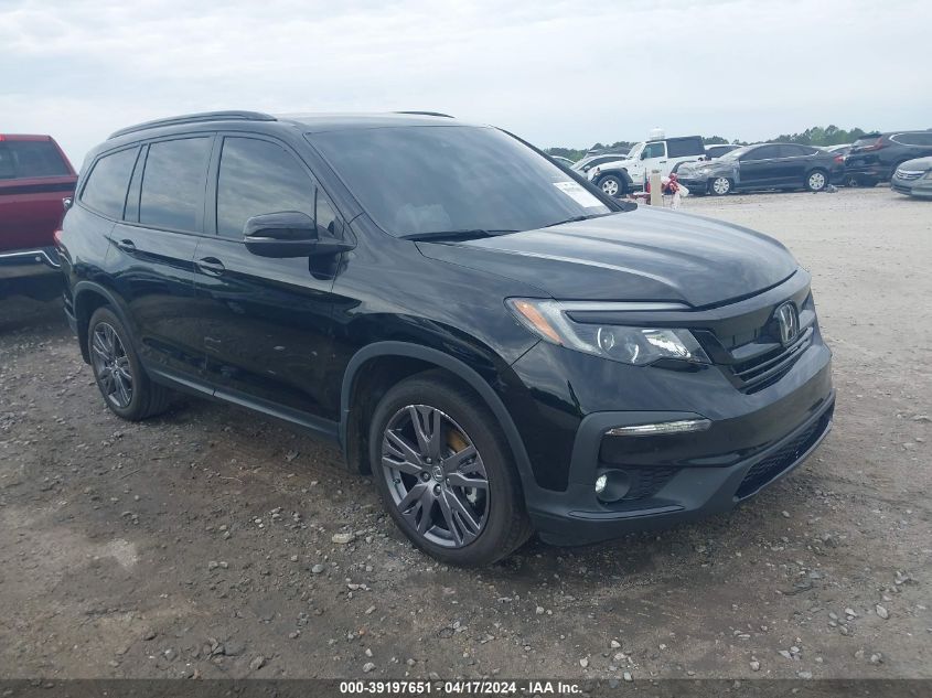 2022 HONDA PILOT 2WD SPORT