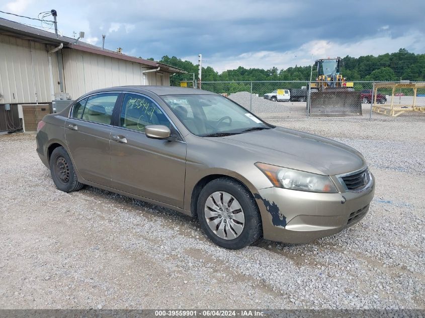 2010 HONDA ACCORD 2.4 LX