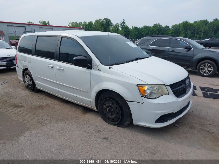 2014 DODGE GRAND CARAVAN SE