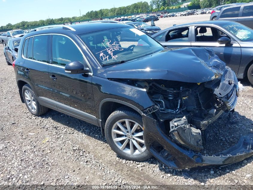 2017 VOLKSWAGEN TIGUAN 2.0T WOLFSBURG EDITION