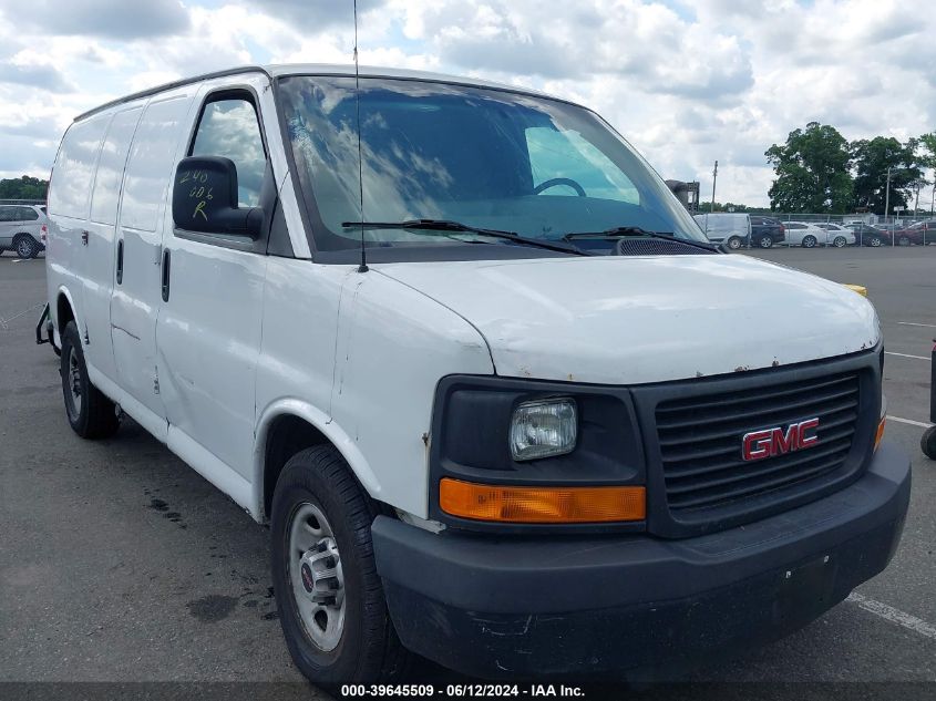 2014 GMC SAVANA 2500 WORK VAN