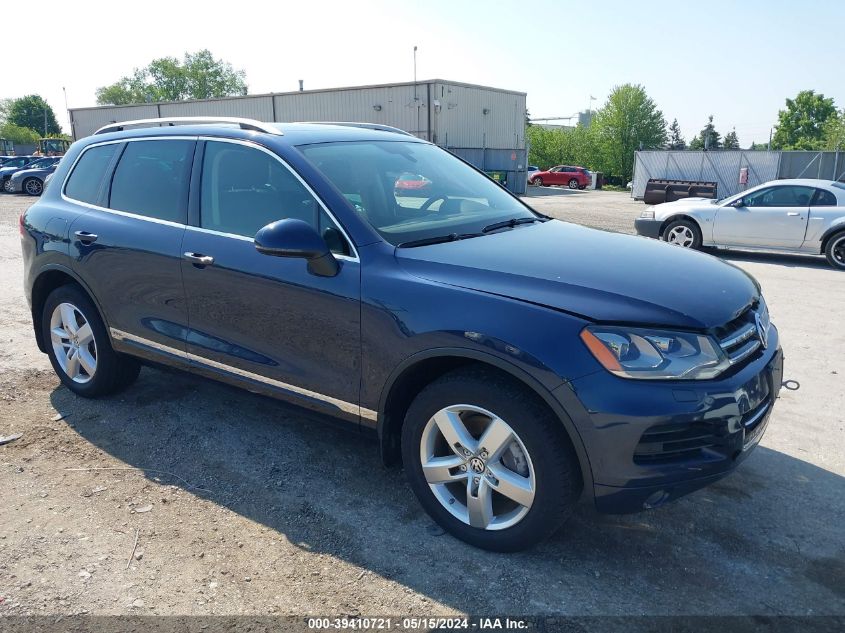 2013 VOLKSWAGEN TOUAREG HYBRID