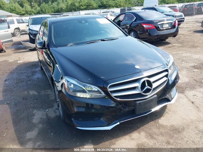 2016 MERCEDES-BENZ E 350 4MATIC