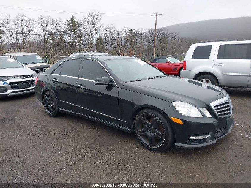 2013 MERCEDES-BENZ E 350 4MATIC