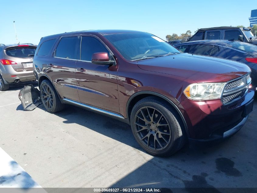 2012 DODGE DURANGO SXT