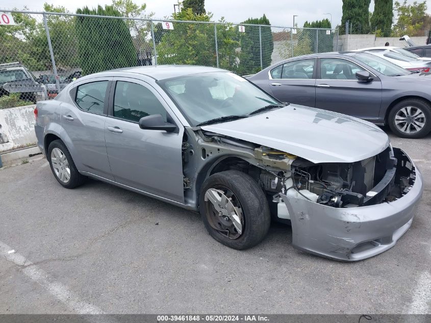 2013 DODGE AVENGER SE