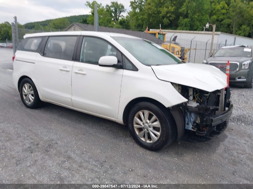 2016 KIA SEDONA L