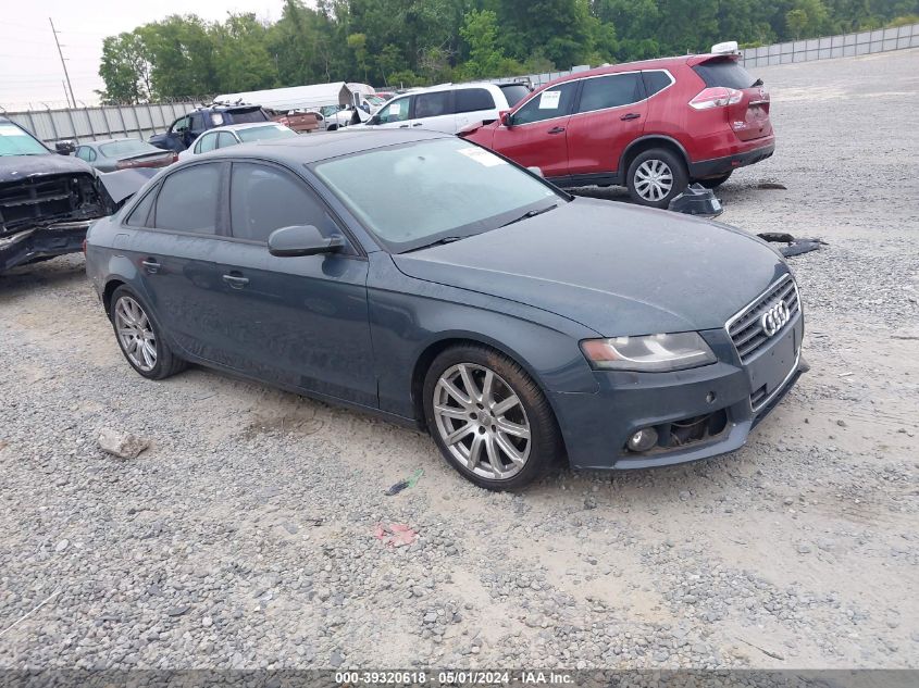 2010 AUDI A4 2.0T PREMIUM