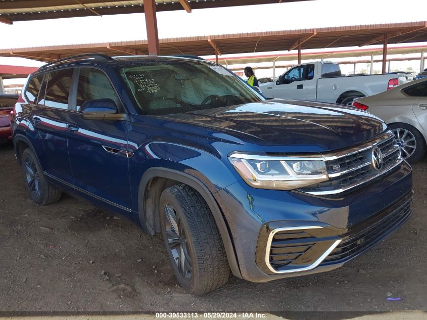 2021 VOLKSWAGEN ATLAS 3.6L V6 SE W/TECHNOLOGY R-LINE