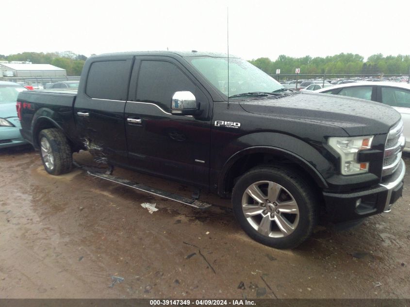 2015 FORD F-150 PLATINUM